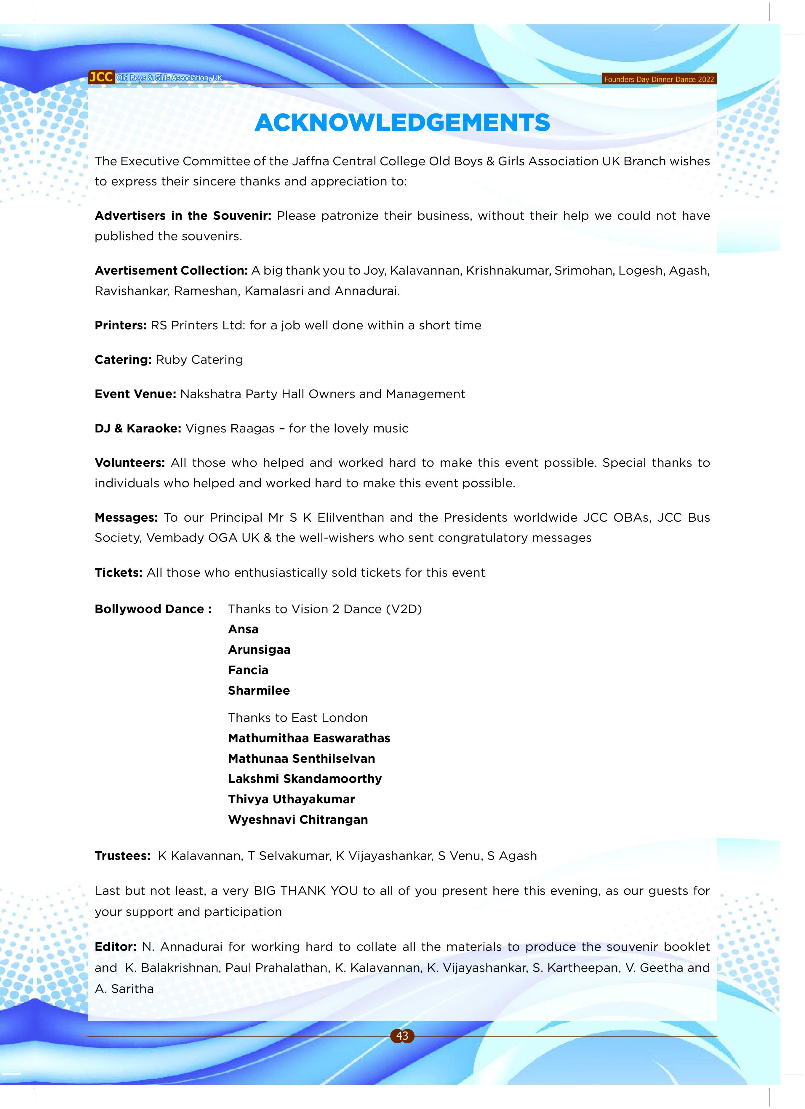 JCC OBA UK Newsletter - 2022 Page 42